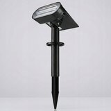  LED RGB Solarna lampa 2u1 LED/3,7V 1200 mAh IP54 crna | Eponuda.com