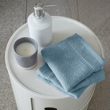 Catherine Lansfield Plavi pamučni ručnici u setu 2 kom od frotira 30x30 cm Zero Twist – | shoptok.hr