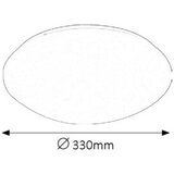 Rabalux lucas plafonjera sa ugrađenim led 18W D33 bela IP44 | ePonuda.com
