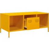  Stolić za kavu boje senfa 101,5x50x43,5 cm hladno valjani čelik | Eponuda.ba