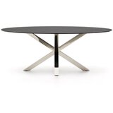 Kave Home Blagovaonski stol sa staklenom pločom stola 100x200 cm Argo – | shoptok.hr