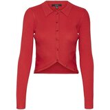 Vero Moda Ženski kardigan Willow, Crveni | Eponuda.com