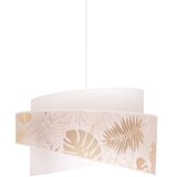  Duolla - Viseći luster na sajli BROOKLYN 1xE27/40W/230V, prečnik 50 cm, bela/mesing | Eponuda.com