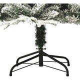 vidaXL Umjetno predsvijetljeno božićno drvce Zelena 180 cm PVC i PE | shoptok.hr