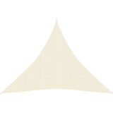vidaXL Senčno jadro 160 g/m² krem 6x6x6 m HDPE, (20965560) | Shoptok.si