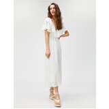 Koton Both Dress - White - Ruffle | shoptok.hr
