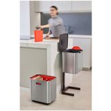 Joseph Joseph Željezna kanta za smeće za odvojeni otpad u srebrnoj boji 60 l Totem Max – | shoptok.hr