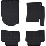  Auto tepih 4 pcs Crna prikladno za Kia RIO, STONIC 2017- Guma | shoptok.hr
