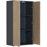 MID.YOU KOMODA, antracit, medeni hrast | Shoptok.si
