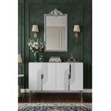 Hanah home konzola meyra 120 white silver | Eponuda.com