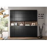 MID.YOU Visoka Omara Ice, Črna, Barva Hrasta, 2 Kos | Shoptok.si