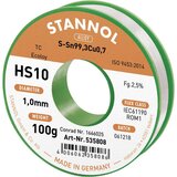 Stannol HS10 2\,5% 1\,0MM SN99\,3CU0\,7 CD 100G spajkalna žica\, neosvinčena neosvinčeni\, tuljava Sn99\,3Cu0\,7 ROM1 100 g 1 mm, (20395389) Cene