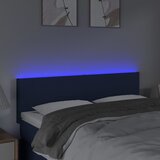  LED uzglavlje plavo 144x5x78/88 cm od tkanine | shoptok.hr