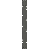  Noge jedilne mize V-oblika 2 kosa Antracit 90x(72-73,3)cm Jeklo | Shoptok.si