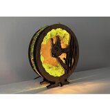  Li-Go 23625/DUB2 - LED prigušiva dekoracija za sto LED/12W/230V 20x22 cm hrast | Eponuda.com