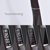 Brilagi - LED prigušiva stona lampa sa displejem PELLE LED/7W/230V braon | Eponuda.com