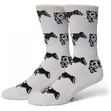Huf Nogavice Socks moo crew Bela Cene