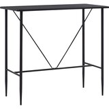  Barski stol crni 120 x 60 x 110 cm MDF | shoptok.hr