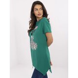 Calimera Blouse-CLM-BZ-1702.89-green | Shoptok.si