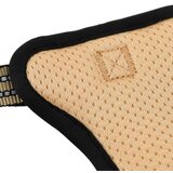 vidaXL Pasja oprsnica z odsevnimi trakovi nastavljiva rjava L | Shoptok.si