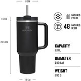 Stanley Črna termoska 1,18 l Quencher H2.O FlowState – | Shoptok.si