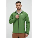 Salewa Outdoor jakna Puez Aqua 4 PTX 2.5L zelena barva