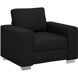 SOFA 3 pcs Crna 219 x 80 x 82 cm Platnasta tkanina | Eponuda.ba