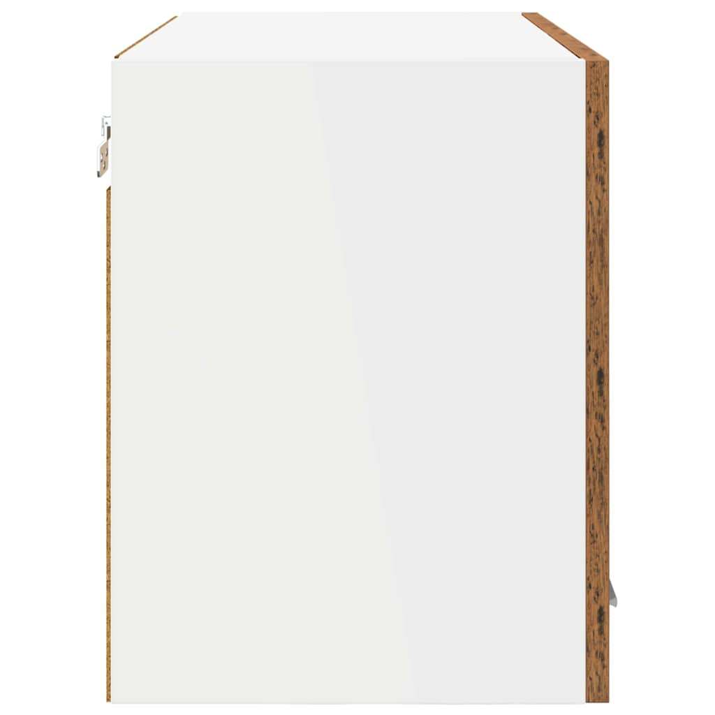  Viseći ormarić s policom Riga 2 pcs Staro drvo 60 x 31 x 40 cm | shoptok.hr