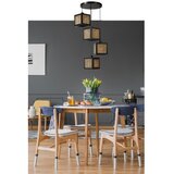 Opviq kumsal 8701-4 rattanblack chandelier | ePonuda.com