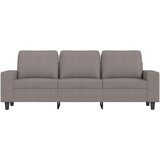  Kavč trosed s stolčkom za noge taupe 180 cm blago | Shoptok.si