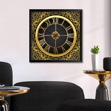 Wallity Dekorativni zidni sat STMDF5180800, 45x45 cm | ePonuda.com