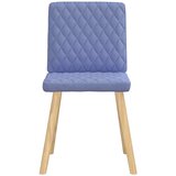  Jedilni stoli 6 kosov Jeans Blue Fabric, (21832371) | Shoptok.si