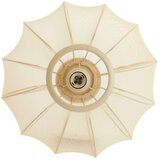 Light & Living Kremno bela stropna svetilka s tekstilnim senčilom ø 40 cm Plumalia – | Shoptok.si