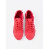 Shelvt Red lace-up sneakers | Shoptok.si