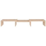  Stalak za monitor 60 x 24 x 10,5 cm od masivne borovine | shoptok.hr