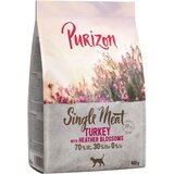 Purizon 3 x 400 g po sniženoj cijeni! - Single Meat puretina s cvijetom vrijeska | shoptok.hr