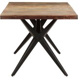  Blagovaonski stol 180 x 90 x 76 cm masivno obnovljeno drvo | shoptok.hr
