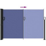  Bočna tenda na uvlačenje plava 140 x 500 cm | Shoptok.si