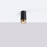 Nice Lamps Črna/v zlati barvi stropna svetilka Crown – | Shoptok.si
