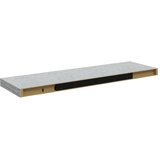  Plutajuća zidna polica siva boja betona 80 x 23,5 x 3,8 cm MDF | shoptok.hr
