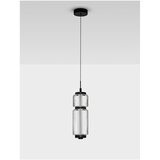 Nova Luce Mat crna staklena LED viseća svjetiljka ø 12 cm Liesa – | shoptok.hr