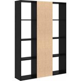  Pregradna pregača s policom Crni hrast 100 x 24 x 140 cm | Eponuda.ba