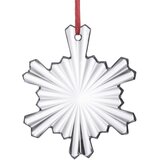 Rogaška OKRASEK ZA JELKO – SNEŽINKA – ORNAMENT – KOS u