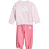 Jogging komplet 'Essentials' roza / svijetloroza / bijela