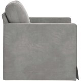 SOFA Svijetlo siva 78 x 78 x 80 cm Baršun | shoptok.hr
