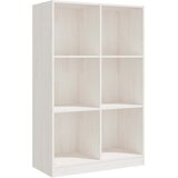  Ormarić za knjige bijeli 70x33x110 cm od masivne borovine | shoptok.hr