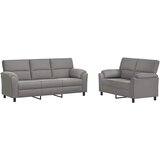  Set sofe 2 pcs Svjetlosiva Baršun | shoptok.hr