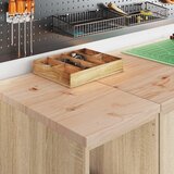  Garažni ormar za odlaganje 30x51x85 cm masivne borovine | shoptok.hr