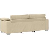  Set Kauča od 2 Dijela s Jastucima Krem Tkanina | shoptok.hr