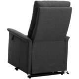 MID.YOU tv-fotelj, siva tekstil | Shoptok.si